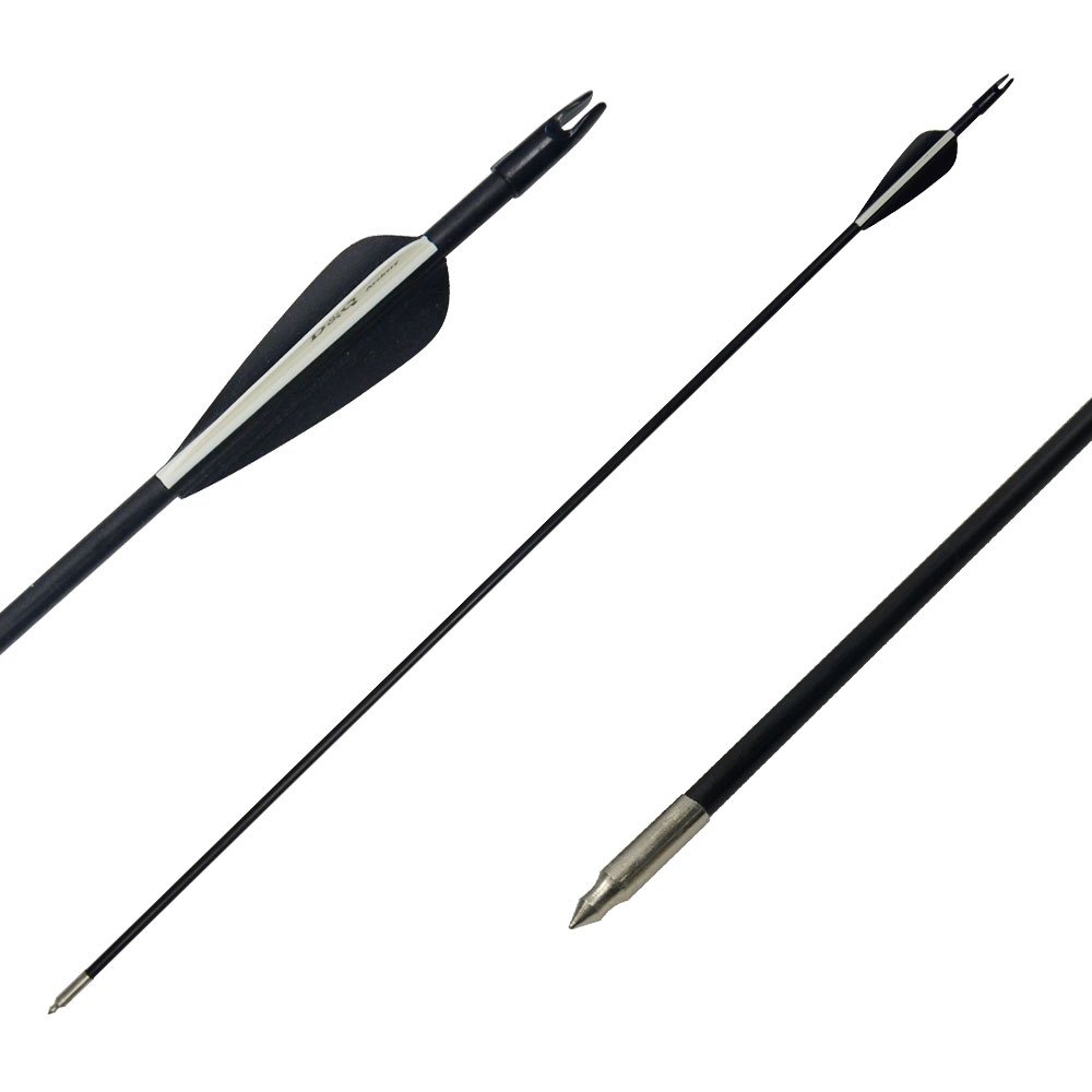 Amazon.co.jp: Tongtu Outdoor コンパウンドボウ 矢 ガラス繊維矢 弓道